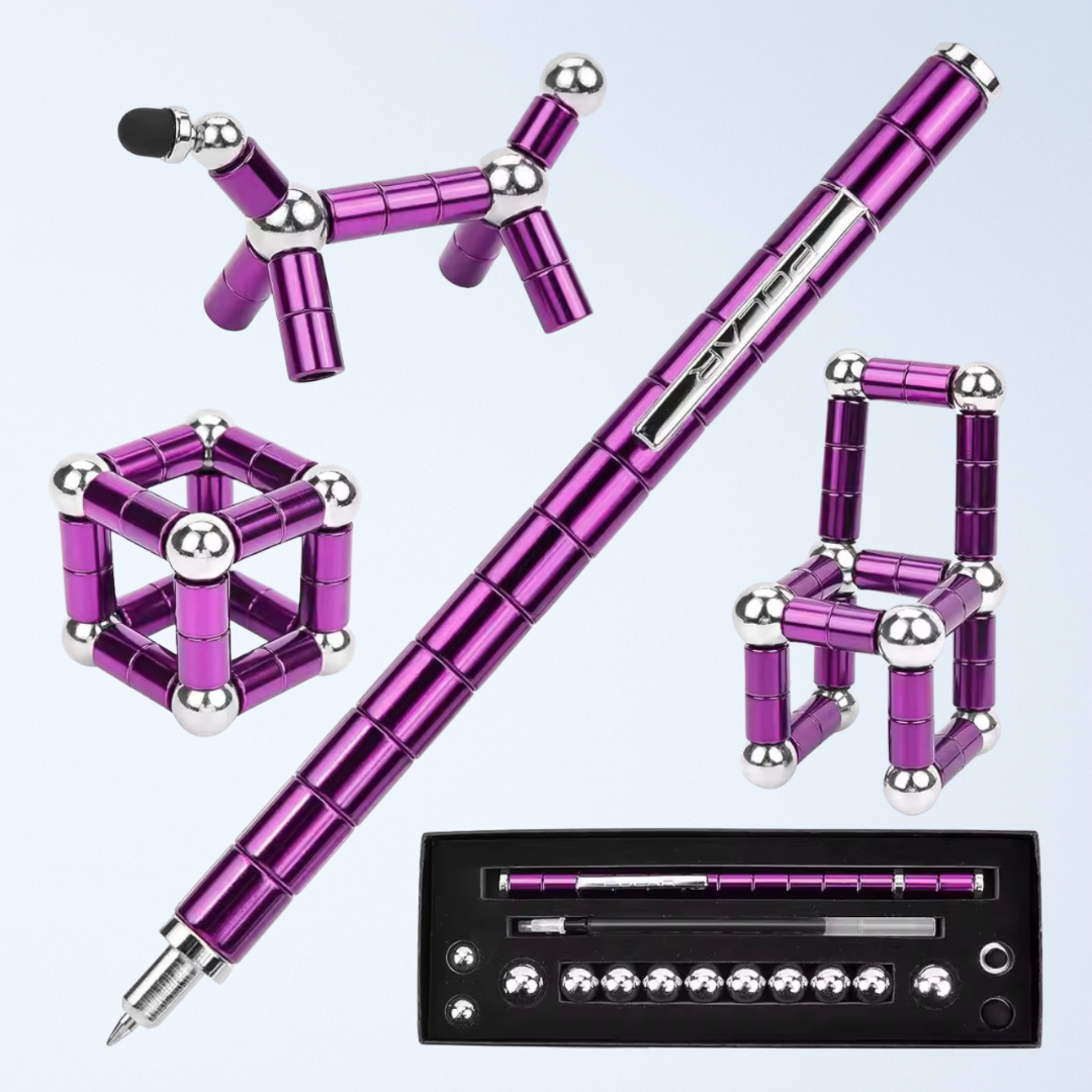 Bolígrafo magnético desmontable