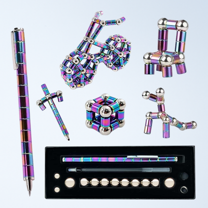 Bolígrafo magnético desmontable